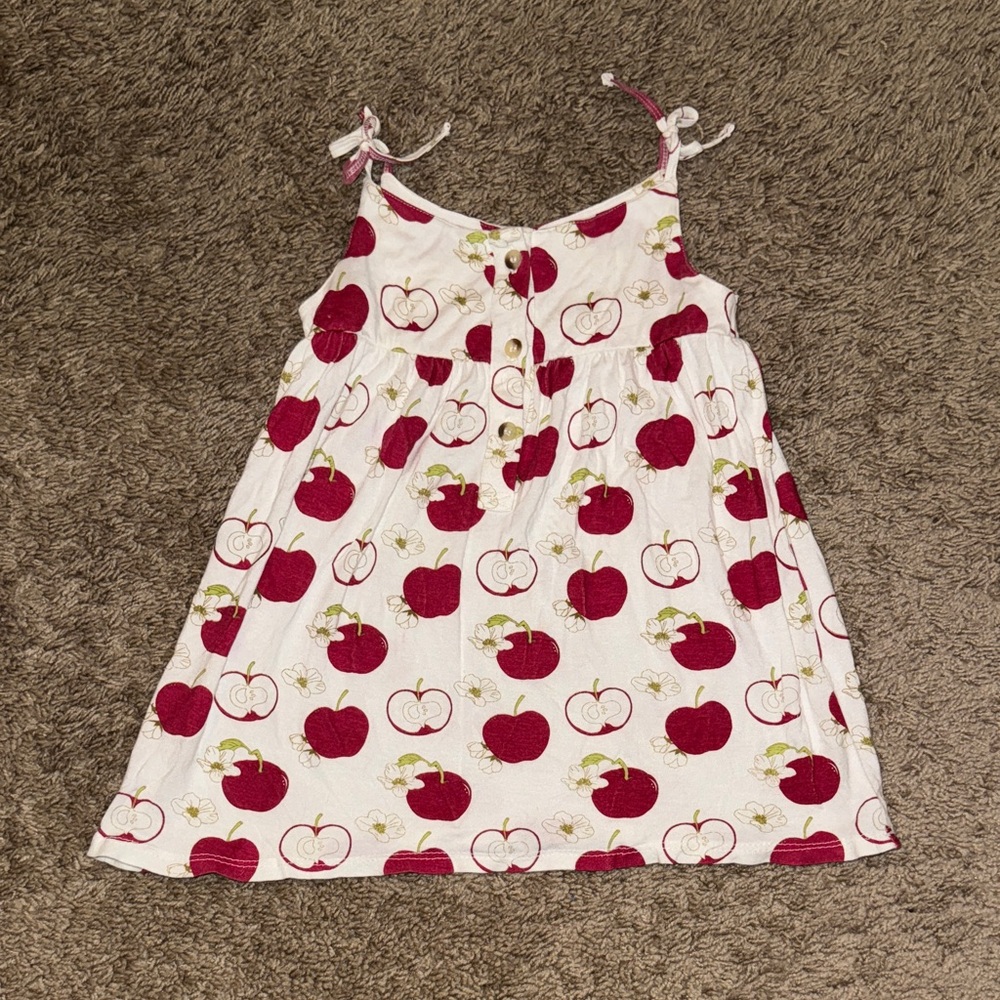 Kate Quinn Spaghetti Tie Strap Top - Red Apple